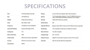 Radiomaster TX15 Max đài phát thanh điều khiển AG02 CNC Hall cảm biến gimbals (elrs/m2) điều khiển từ xa - Product Image 4