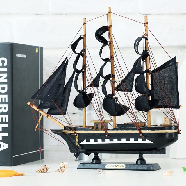 RTS地中海の家の装飾卸売ファンシー装飾木製手工芸品海賊帆船| Alibaba.com