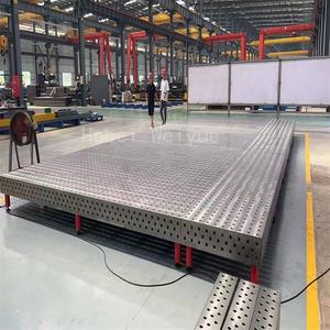 Klem sistem fitting cerdas meja las 3D fleksibel baru komponen inti besi cor kondisi baru aksesori Jigs las - Product Image 2