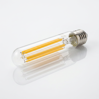 Ampoule tubulaire LED à filament blanc clair haute luminosité E40 41W 4000K, remplacement HPS pour lampadaire de rue