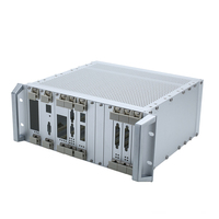 Boîtier de subrack CPCI 4U 19 pouces pour montage en rack européen, en alliage d'aluminium, boîtier de contrôle avec fentes pour cartes, panneau frontal de guidage, industriel IP54