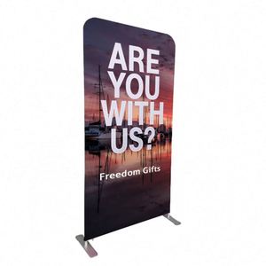 Portable Trade Show Advertising Banner Display <b>Stand</b> with Tension Fabric for Yard & Lawn Signs - Product Image 4