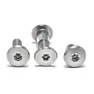 Offre Spéciale acier inoxydable laiton Chicago livre vis en cuir goupille <span class=keywords><strong>Torx</strong></span> chanfreiné tête plate mâle femelle vis fabricant direct - Product Image 3