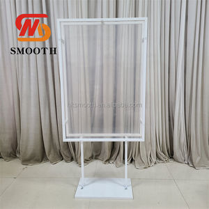 Letrero de Bienvenida para Ceremonia al Aire Libre, Estructura Metálica para Fondo de Boda, Arco de Hierro, Exhibición Decorativa - Product Image 3