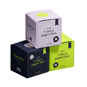 Emballage personnalisé en boîte avec logo pour produits de soin aux huiles essentielles, flacon de parfum en papier biodégradable - Product Image 1