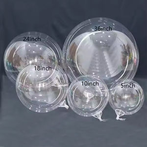 Venta al por mayor <span class=keywords><strong>Bobo</strong></span> Ballon 18 pulgadas luz LED globo con pegatina para la decoración del hogar y la boda cumpleaños Regalos de fiesta de navidad - Product Image 6