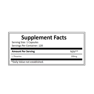 Premium <span class=keywords><strong>L</strong></span>-Theanin-Kapseln |   Entspannungs- und Konzentrationssupport - Product Image 4