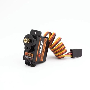 ¡Oferta! Servo digital EMAX ES08MAII de 8g con engranajes metálicos rojos, 0.8kg-cm de torque, última velocidad para coches RC, barcos, helicópteros, aviones y robots. - Product Image 1