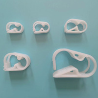 Collier de serrage standard pour cathéter médical avec traitement de surface lisse Tube en polypropylène Collier de serrage pour tuyau d'air à contrôle de débit