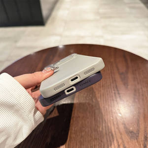 Funda con disipación de calor y acabado de piel, apta para iPhone 17, con protector de lente 16, cubierta protectora rígida anticaída. - Product Image 6