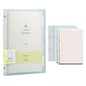 Bloc-notes translucide A5 pour aquarelle, 60 pages, format A4, idéal pour les étudiants, feuilles mobiles, format B5, spirale A3, avec recharges interchangeables, journal. - Product Image 4