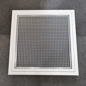 Nhôm eggcrate lưới tản nhiệt bản lề lõi C/W lọc trần loại vuông eggcrate trở lại lưới tản nhiệt không khí - Product Image 1