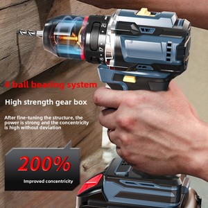 Nuevo <span class=keywords><strong>Taladro</strong></span> Eléctrico sin Escobillas, Mini <span class=keywords><strong>Taladro</strong></span> Inalámbrico de Alta Potencia con Batería de Litio, Herramienta Eléctrica Recargable Multifuncional para el Hogar - Product Image 4