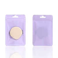 Sac autobloquant clair petit Ziplock cadeau Macaron couleur Mylar sac d'échantillon anti-odeur holographique pochette refermable réutilisable