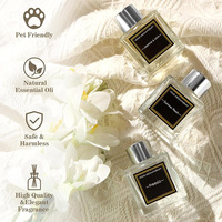 Raumduft-Produkte 1,7 OZ X 3 Packungen Gardenie Jasmin Lavendel Reed Diffuser Set Duftöl-Diffusor-Stäbchen mit Geschenkbox