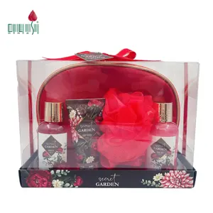 Wholesale Valentine Gifts Bath Shower Gel Spa Relaxing Sets Gift Box Body Care Christmas Holiday Gift