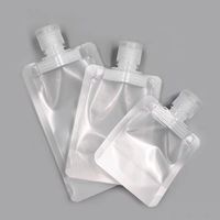 Pochette à bec verseur de 2 ml, 3 ml, 5 ml, 10 ml, 15 ml pour liquides, mini pochette en plastique à bec verseur, emballage d'échantillon, sac avec produits de soin de la peau, essai