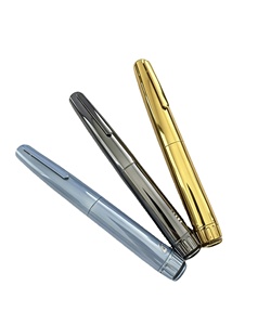 Accurate Dosing <b>Gold</b> Plated <b>Pen</b> Compatible with 3ml Cartridge OEM Available Reusable Portable Skin Care Liquid Applicator - Product Image 1