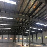 Bâtiment à structure métallique, entrepôt à grande portée pour le stockage industriel et la logistique |   Stockage en entrepôt |   Structure en acier Ganyo