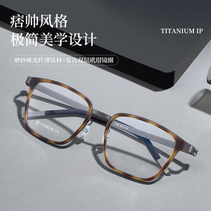 Montures de lunettes en titane Wdgweld, rectangulaires, monture complète, légères, unisexes, vente en gros Danyang - Product Image 4