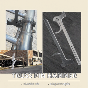 Black Silver Two-Color Stage Remover <b>Hammer</b> for stage Truss Displays Truss <b>Pin</b> Remover Tool - Product Image 4