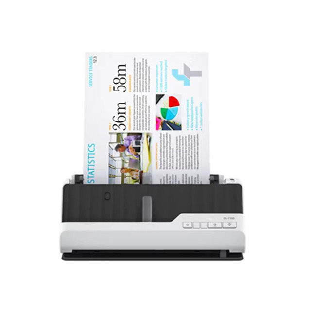 For EpSo.N DS-C330 Compact Document Scanner, 30ppm Duplex, 50-Sheet ADF, USB 3.0, Fast Scanning for Small Office