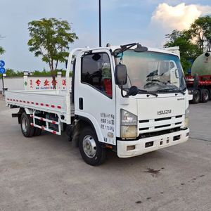 Camión Usado ISUZU 2017 4x2 Diésel 130 hp Cabina Sencilla <span class=keywords><strong>Caja</strong></span> Plana 4.2 M Capacidad de Carga 1-10 Toneladas Volante a Izquierda/Derecha Euro 4 - Product Image 2