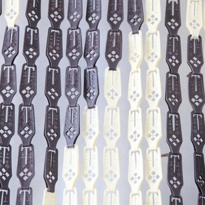 Nouveau rideau décoratif DIY, séparateur de pièce, rideau de <span class=keywords><strong>porte</strong></span> en plastique, rideau en chaîne, rideau en PVC - Product Image 3