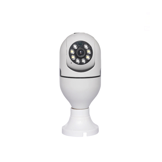 Security Surveity Indoor Outdoor 360 Degree CCTV Wifi Light Bulb Camera With SD Card Slot