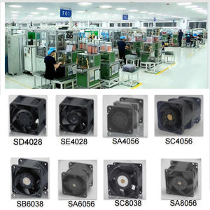 40x40x56 मिमी 24 वी ब्रशलेस डीसी शीतलन प्रशंसक औद्योगिक नियंत्रण कक्ष के लिए उच्च तापमान प्रतिरोधी गेंद - Product Image 6