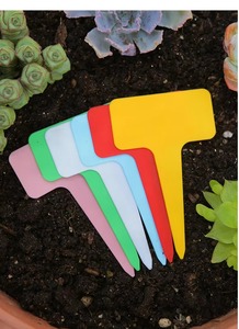 Marqueurs de plantes en plastique en forme de T, multicolores, imperméables, étiquettes de pépinière pour le jardinage, plantes en pot, légumes, fleurs - Product Image 6