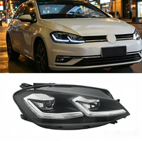 Kit de modernisation des phares Volkswagen Golf 7.5 (2017-2020) : Lentilles de projecteur LED haute performance et feux de jour halogènes OLIVER
