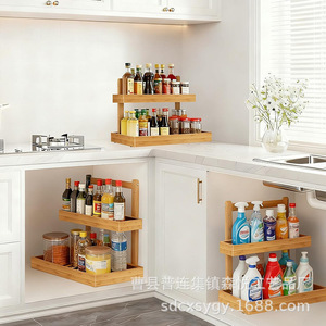 Office <b>Organizer</b> Wooden Storage Rack 2 Tier Desktop <b>File</b> Holder For Office Supplies And Electronics - Product Image 4