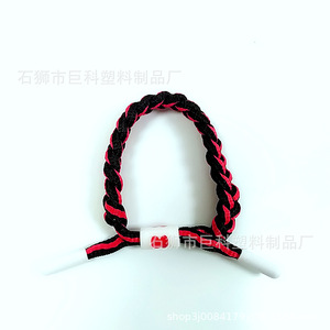 Pulsera de Cuerda con Forma de Corazón Multicolor, Regalo para Mujer, Joyería, Accesorio de Moda - Product Image 5