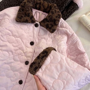 Pijamas Acolchados con Estampado de Leopardo para <span class=keywords><strong>Mujer</strong></span>, <span class=keywords><strong>Invierno</strong></span> 2026, Nuevo Conjunto de Ropa de Dormir Gruesa y Cálida para el Hogar - Product Image 2