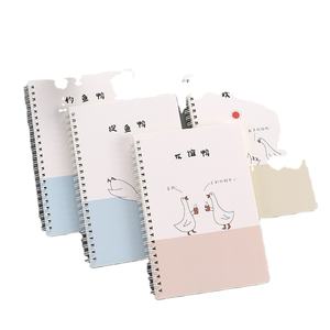 Cuaderno de espiral A5 con patrón de dibujos animados, <span class=keywords><strong>Agenda</strong></span>, diario, planificador para niños, estudiantes, cuaderno escolar - Product Image 1