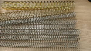 Anelli a Spirale in Metallo Elettroplaccato da 7/8 Pollici <span class=keywords><strong>per</strong></span> <span class=keywords><strong>Rilegatura</strong></span> di Libri a Fogli Mobili - Product Image 4