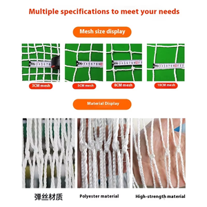 Factory Nylon Or Polyester Fall Arrest Safety Nets Building Construction Anti Fall Safety <strong>Netting</strong> - Product Image 4