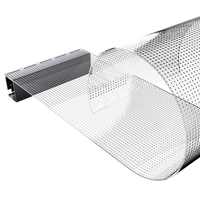 TOPLED mur vidéo incurvé en couleur panneaux modulaires souples module d'écran publicité écran LED flexible tranperant