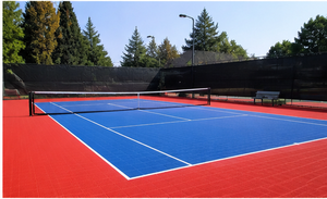 Baldosas Deportivas Suspendidas <span class=keywords><strong>de</strong></span> PP Encajables, Triangulares, Huecas, Modulares, para Canchas Deportivas al Aire Libre, <span class=keywords><strong>Cancha</strong></span> <span class=keywords><strong>de</strong></span> Baloncesto, <span class=keywords><strong>Cancha</strong></span> <span class=keywords><strong>de</strong></span> Bádminton - Product Image 4