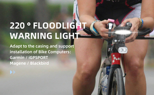 Luz LED Recargable USB para Bicicleta CYCLAMI RVL01, Faro Delantero Impermeable para Bicicleta, Luz de Circulación Diurna, para Ciclismo Todoterreno MTB - Product Image 5