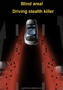 Xe bsm điểm mù hệ thống giám sát với lò vi sóng cảm biến 24Ghz phát hiện không thấm nước xem đêm Chức năng 1 năm bảo hành - Product Image 3