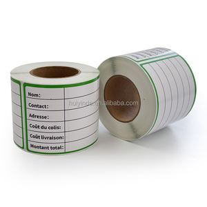 Étiquette d'expédition imperméable populaire 60x120mm 90x120mm en français - Product Image 3