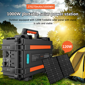Generador de Energía Solar con Batería de Litio Premium, Generador Solar de 3000W, Gran Capacidad, Estación de Energía de Emergencia CA/CC de 1000W - Product Image 2