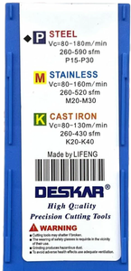 Torno <span class=keywords><strong>CNC</strong></span> DESKAR, herramienta de torneado externo, acceso de torneado de mecanizado LF9018 para acero inoxidable - Product Image 6