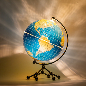 ลูกโลก<span class=keywords><strong>แผนที่</strong></span>โลกสำหรับตกแต่งเดสก์ท็อปลูกโลกศิลปะงานฝีมือศิลปะบนโลกเวอร์ชันภาษาอังกฤษ - Product Image 3