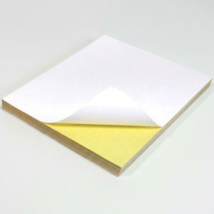 สติกเกอร์กระดาษขาว A4 แบบมีกาวในตัว เคลือบด้าน/เงา สำหรับงานพิมพ์ฉลาก - Product Image 1