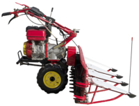 Moissonneuse-batteuse multifonctionnelle Meiqi 188-4 pour riz et blé, tracteur automatique à marche, mini-moissonneuse-batteuse pour riz et blé, nouvelle petite moissonneuse-batteuse
