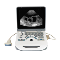 Moniteur médical portable personnalisé stockage 128 réglable système d'échographie vétérinaire pour ordinateur portable numérique complet pour animal de compagnie cochon