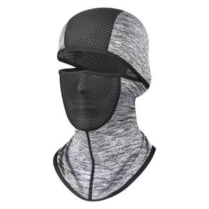 Cagoule d'été <span class=keywords><strong>tout</strong></span>-en-un en soie glacée avec écran filtrant, respirante, protection solaire et pare-vent pour le cyclisme en extérieur - Product Image 4